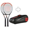 Wilson 2 X Clash 100 Plus Tennis Bag -Tennis Equipment Store 03870000 000