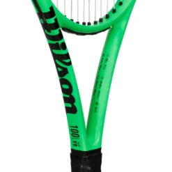 Wilson Blade 100L V8 Bright Neon Green Tour Racket 12 Wilson Blade 100L V8 Bright Neon Green Tour Racket -Tennis Equipment Store 04008000 10