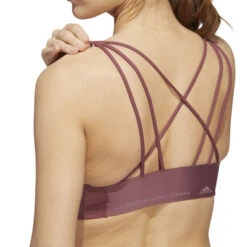 ADIDAS Velcro Studio Mid Stripes Sports Bras Women -Tennis Equipment Store 17099000 19