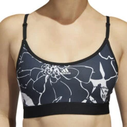 ADIDAS Training Flower Light-Support Sports Bras Women 14 ADIDAS Training Flower Light-Support Sports Bras Women -Tennis Equipment Store 17107000 18
