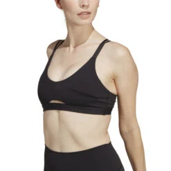 ADIDAS YO Long Studio Low-Support Sports Bras Women 15 ADIDAS YO Long Studio Low-Support Sports Bras Women -Tennis Equipment Store 18507000 17