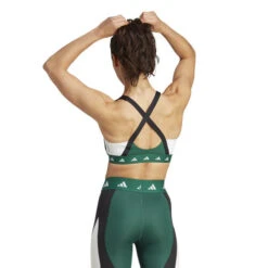 ADIDAS PWI Medium-Sport Tech-Fit Color Block Sports Bras Women -Tennis Equipment Store 18520000 14